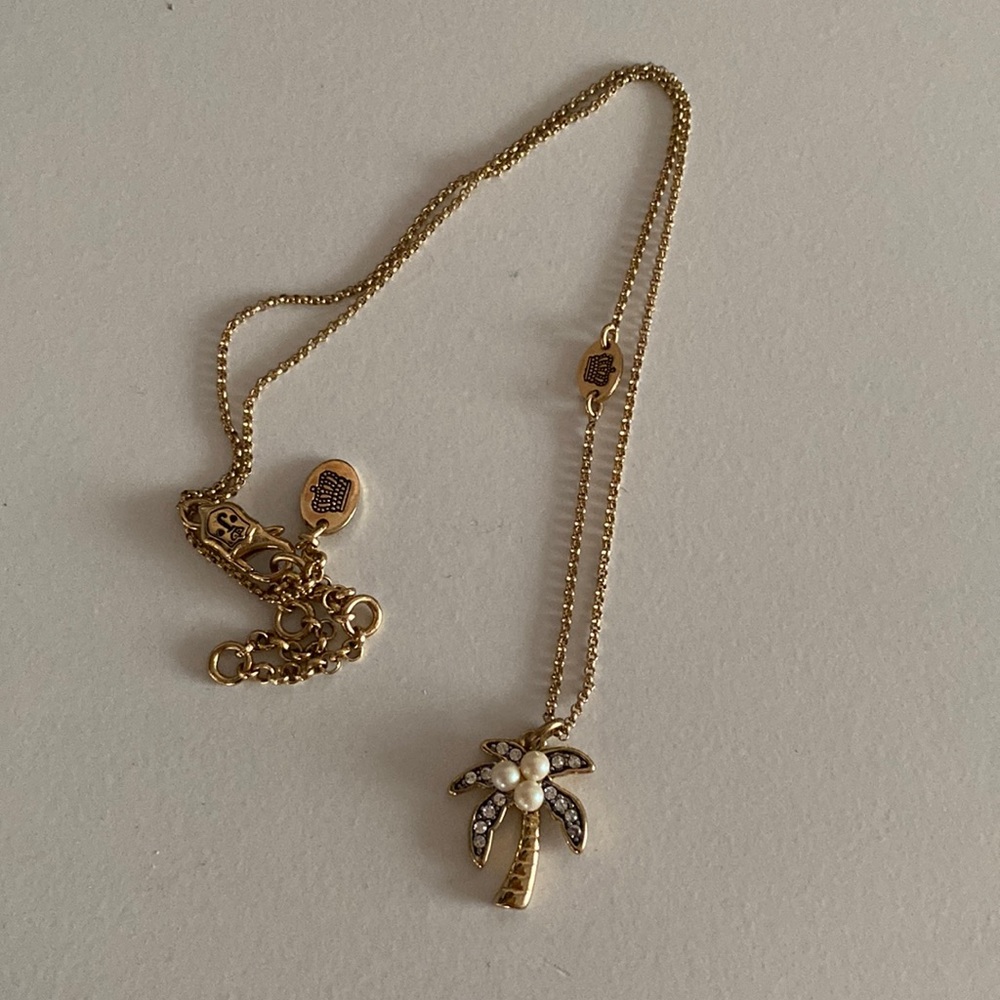 Juicy Couture Palm Tree Necklace